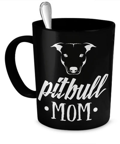 Coffee Mug - Pit Bull Mom - Mug